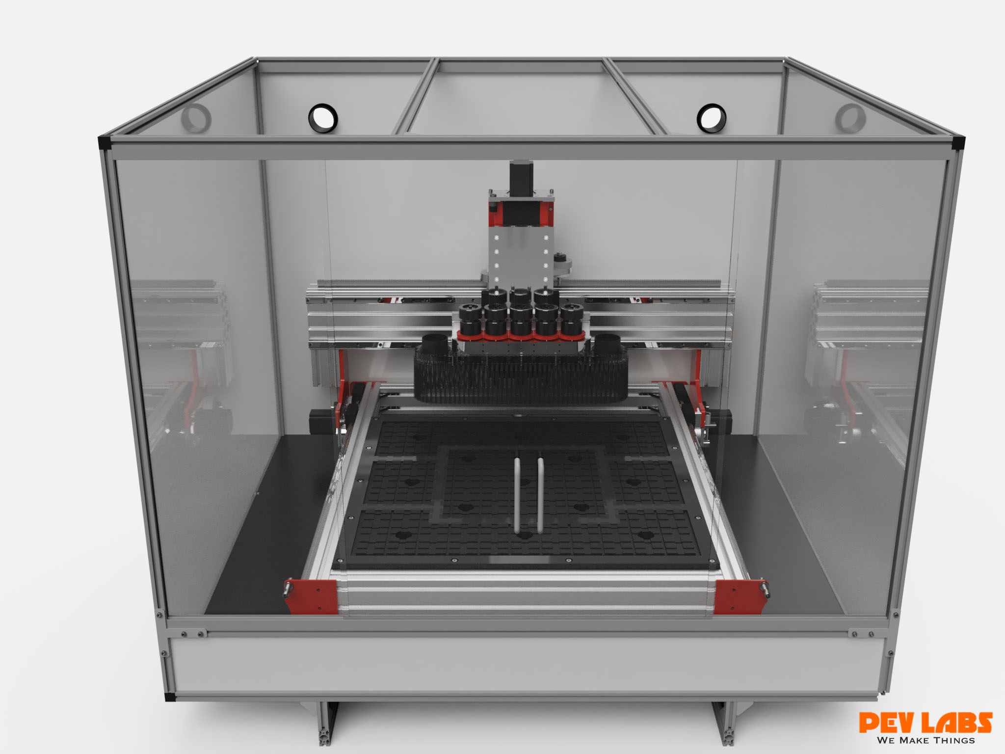 Multi-Spindle CNC Machine : We Design Manufacturing Machines - PEV Labs
